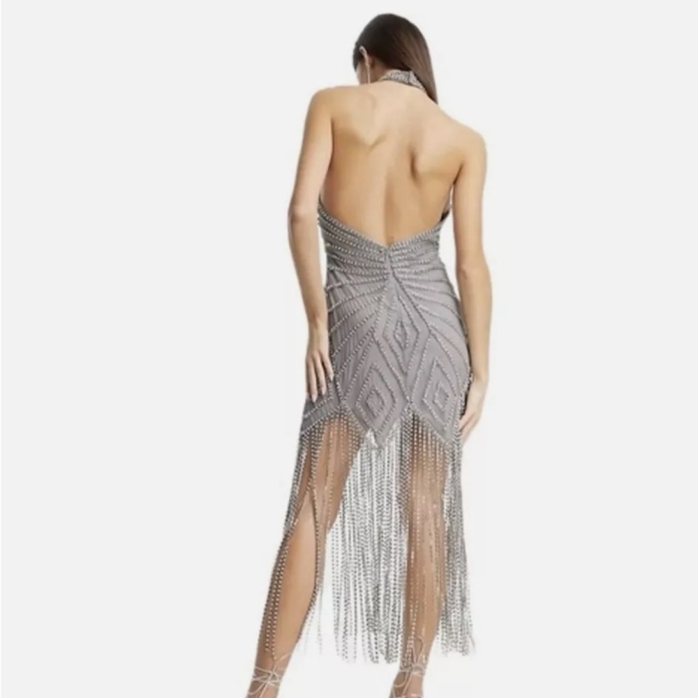 Elegant Beaded Fringe Dress